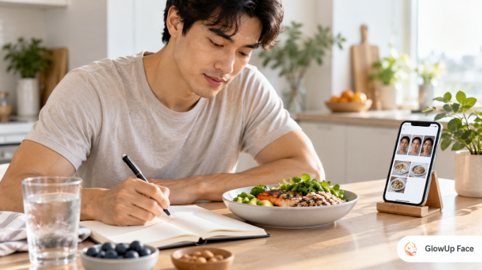 Food and Skin: Keep a Useful Diary Without Starting a Restrictive Diet